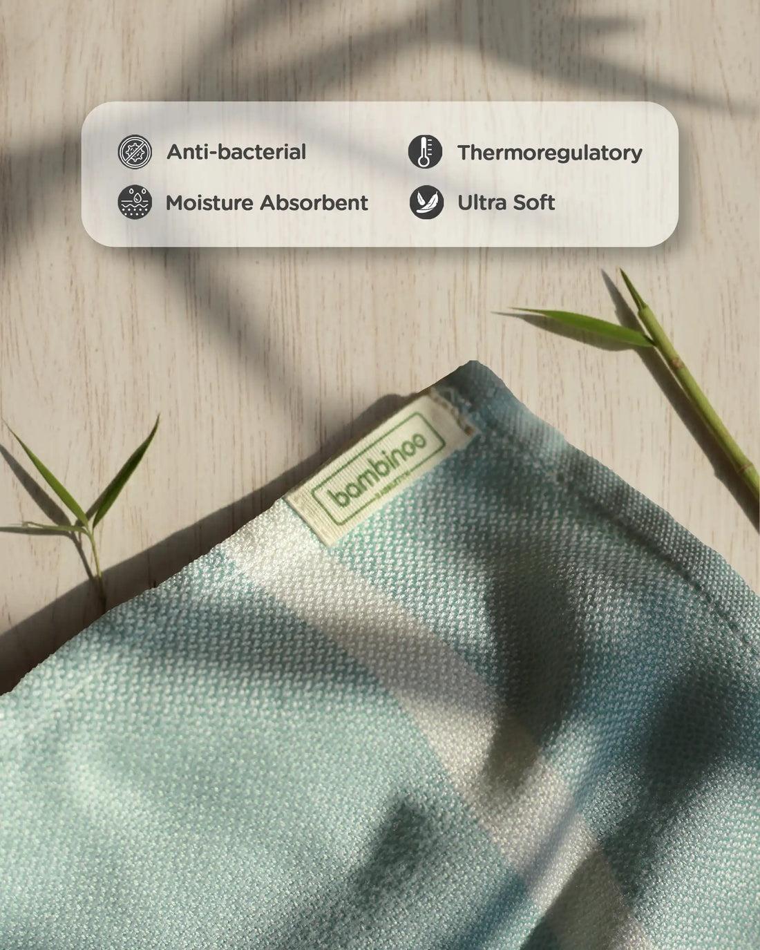 Bamboo Face Towel - Harbor Gray & Sweet Corn (Combo)