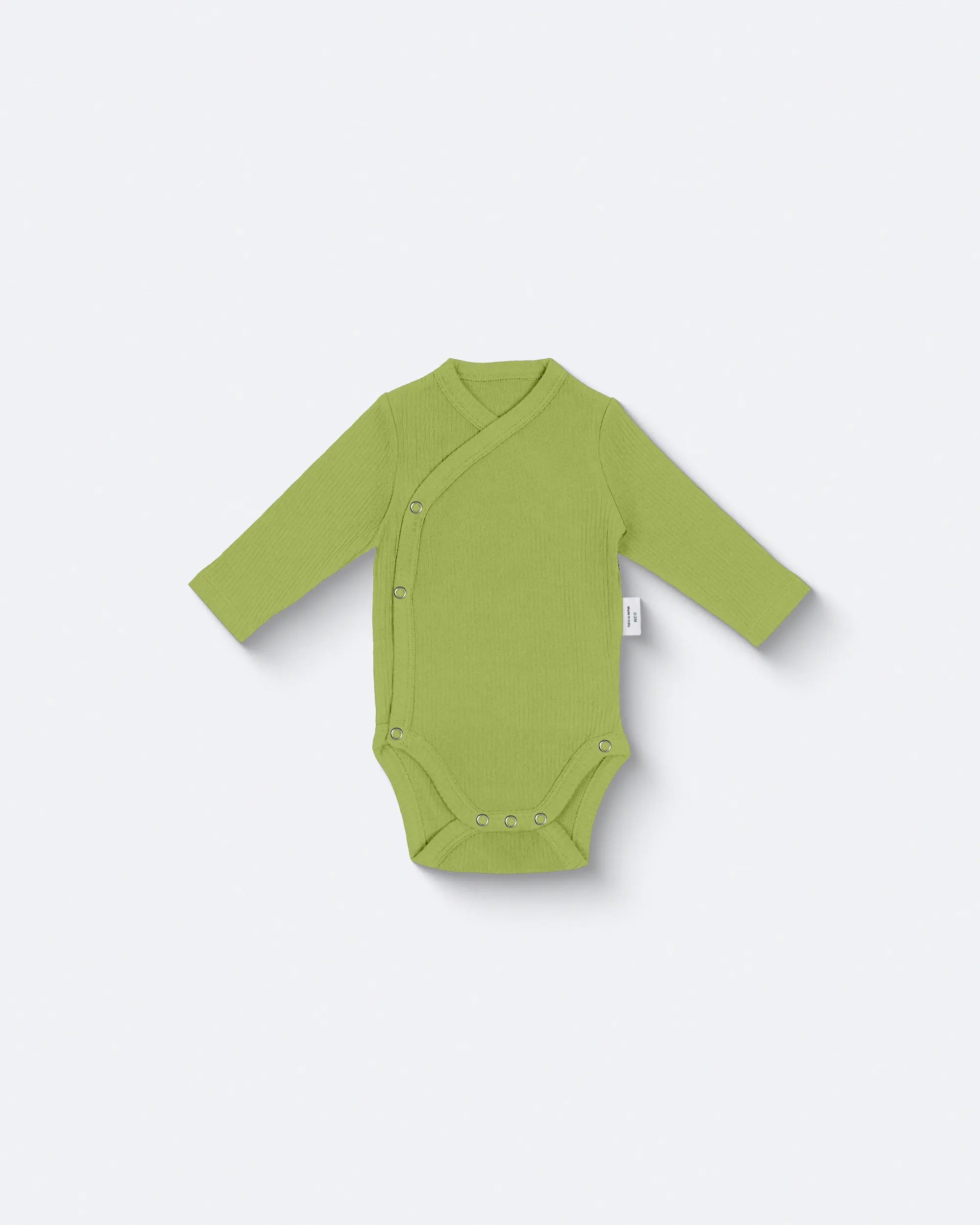 Long Sleeved Body Suit (0-6 Months) Margarita Green image 1