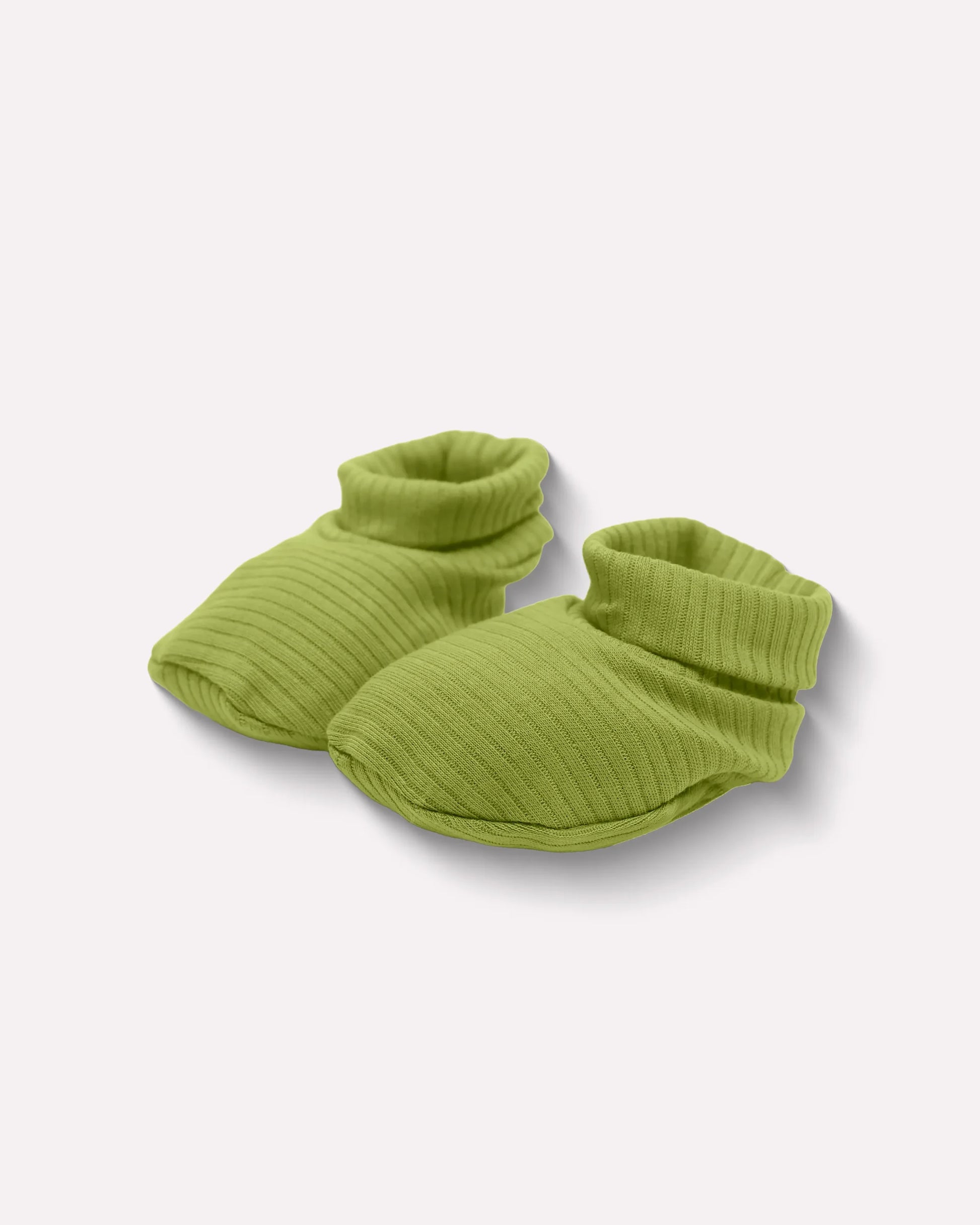DROP NEEDLE WRAP Margarita Green Booties
