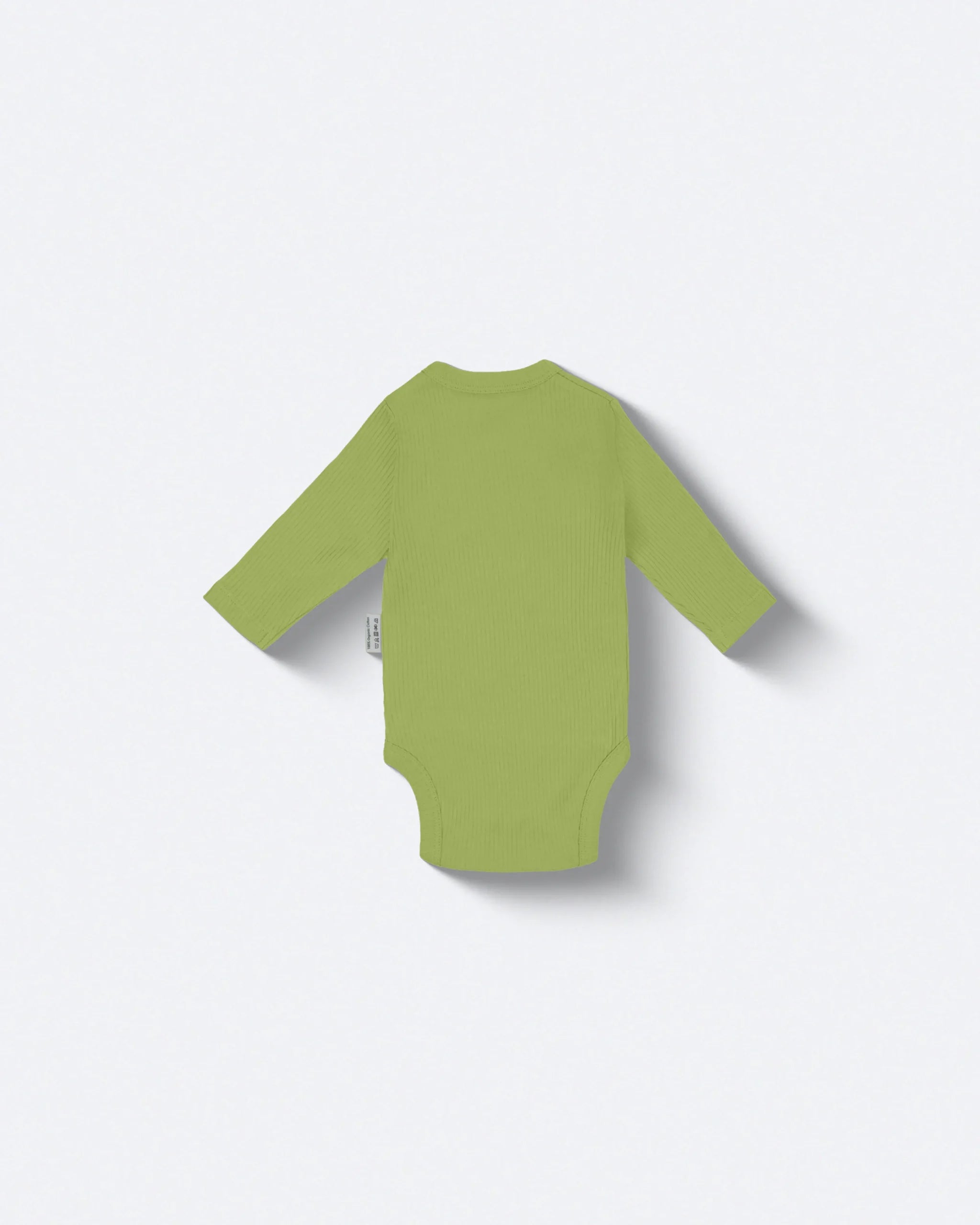 Long Sleeved Body Suit (0-6 Months) Margarita Green image 4