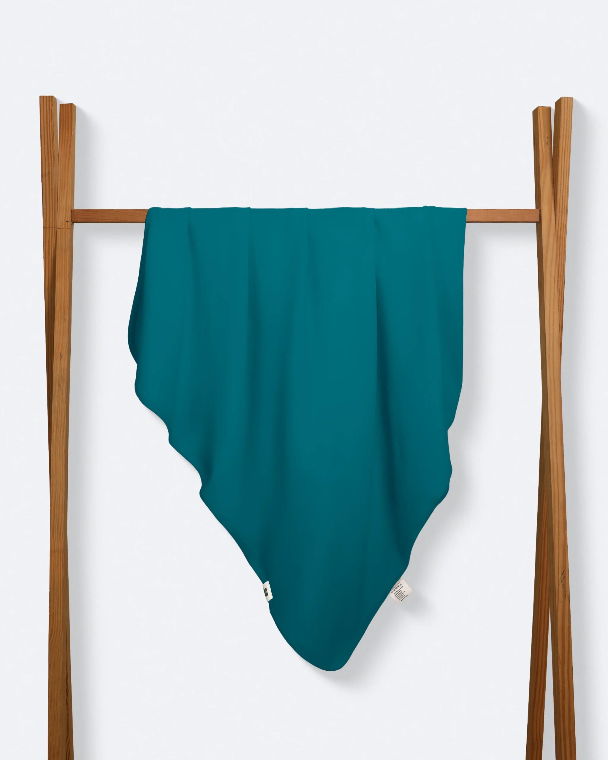 Hooded Swaddle (0-6 Months) Storm Green image 1
